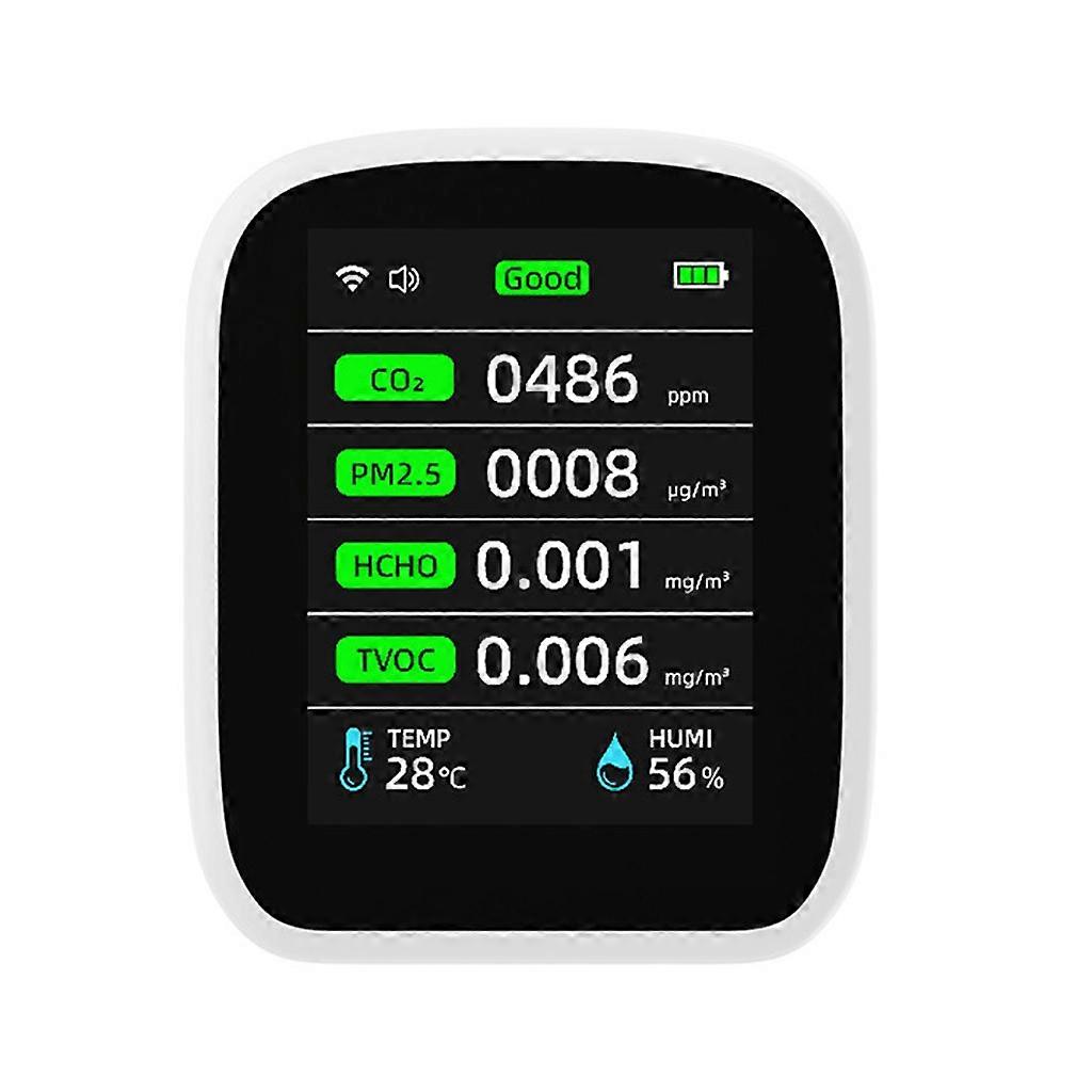 Air-Quality Monitor Indoor-Carbon Dioxide Monitor Temperature Humidity-Detector