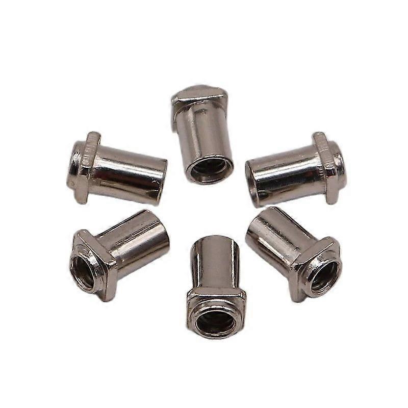 20pcs Drum Swivel Nut 6mm Replacement Tom Lug Floor Drum Spare Part Drum Supply