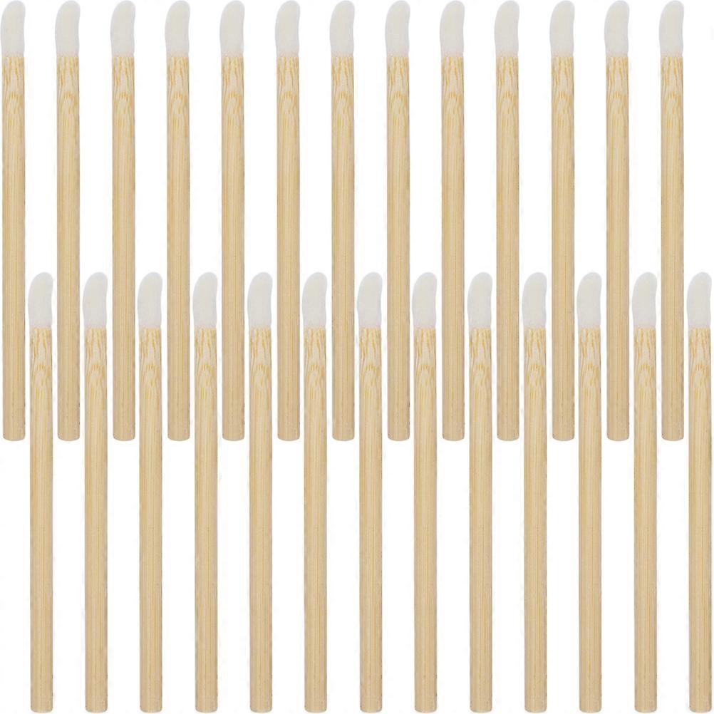 100pcs Lipstick Applicators Single Use Lip Brushes Practical Lip Gloss Brushes