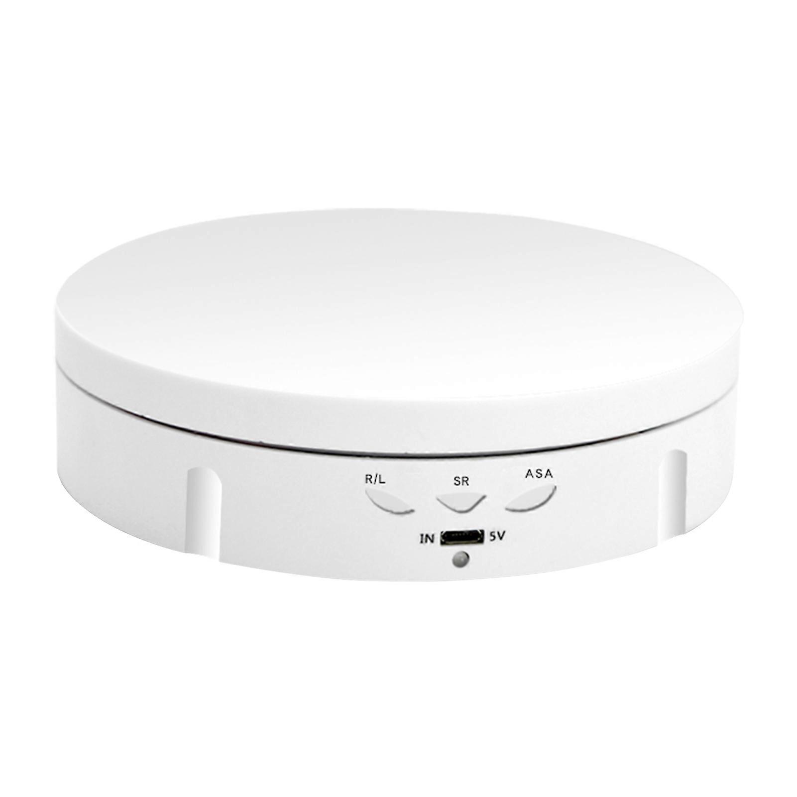 Electric Rotating Table Auto-rotation Rechargeable 146mm Turntable Display Stand for Jewelry