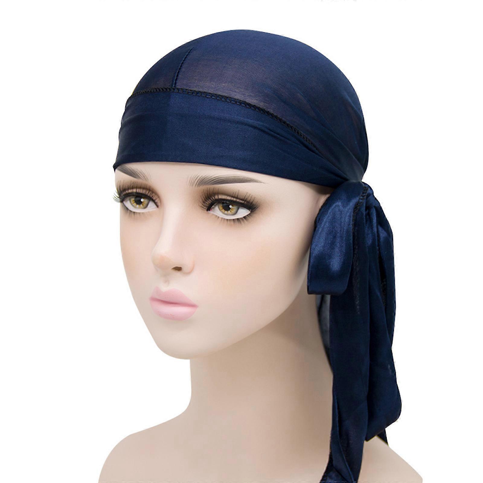 Silky Durag with Long Tail for Men, Pack Durags Do rags for 360 Waves