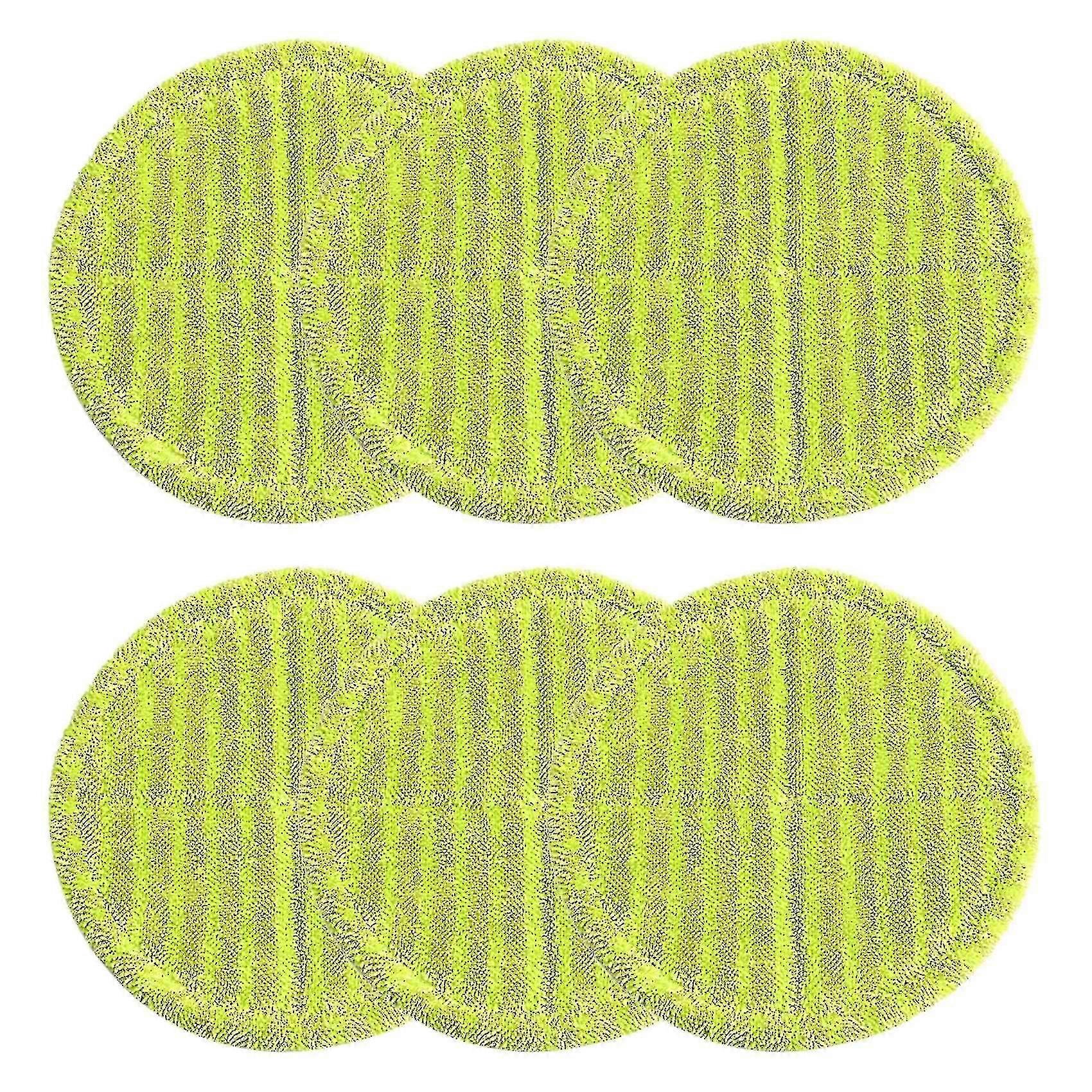 Replace Steam Mop Cloth For Electric Mopgreen6pcs
