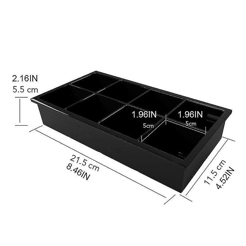 Cube Tray Mould Cubes Silicone Square Mold Grids