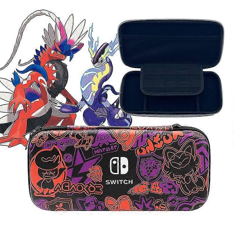 Scarlet Violet Switch Joy-con Case Anime Base Shell Switch Storage Bag