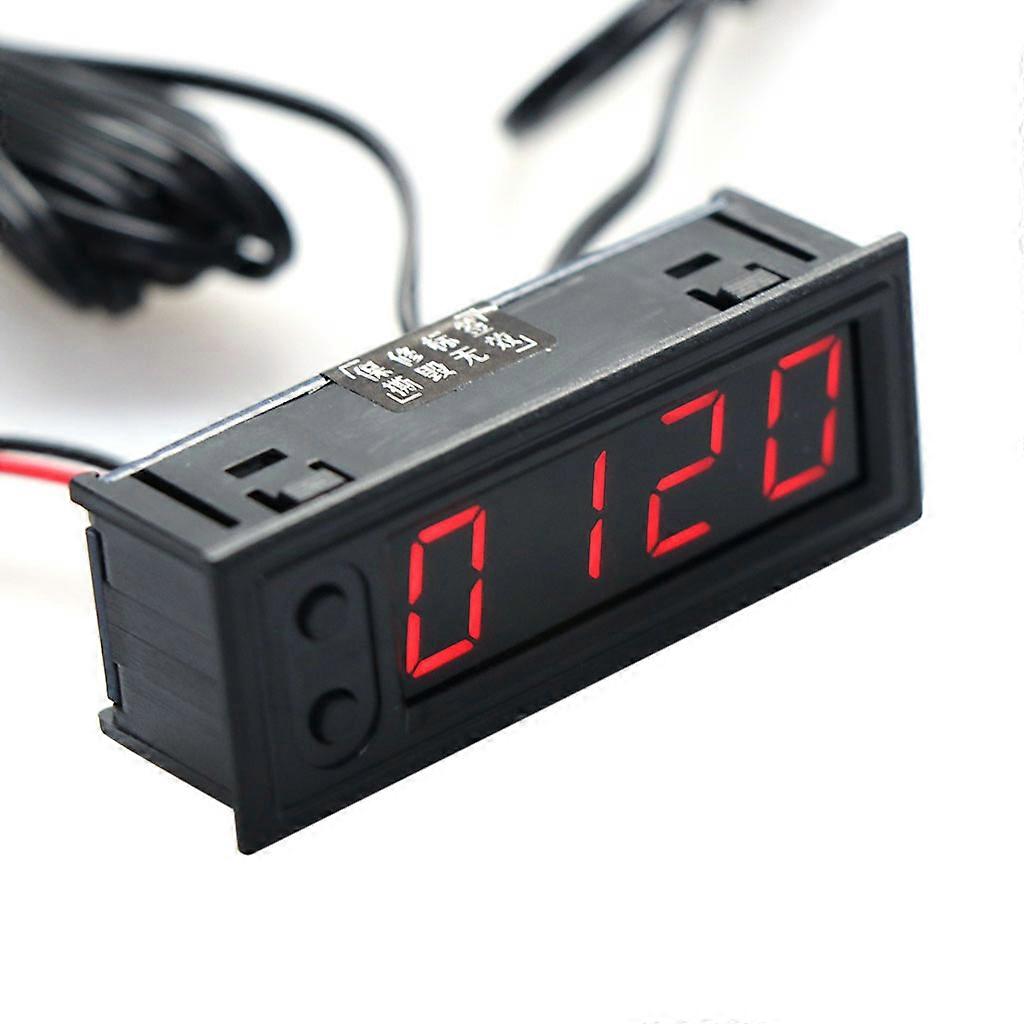 3-in-1 Multifunction Luminous Car Clock Thermometer Voltage Meter