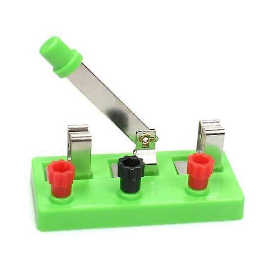 Single-pole Switch Easy To Operate Educational Tools ABS Single-pole Single-throw Switch for Electrical Experiments