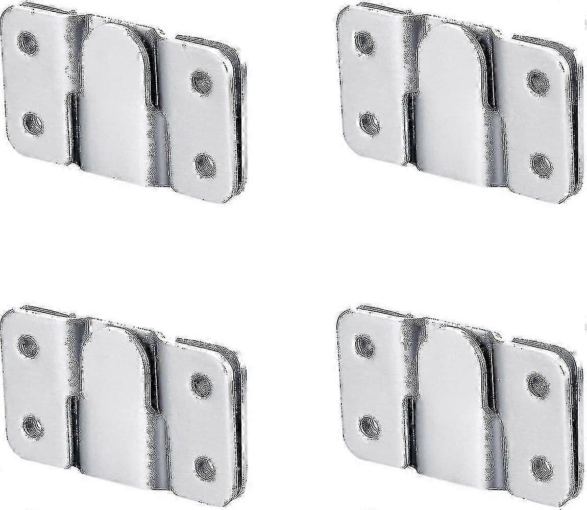 Flush Mount Brackets, Headboard Wall Fixing Brackets Wall Mount Interlocking Z Clip Hook Hardw