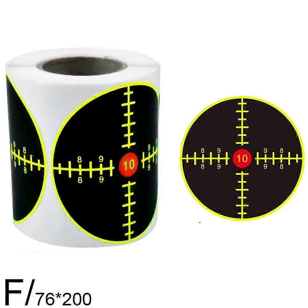 3 Inch Splash Target Paper Self-Adhesive Color Changing Shooting Practice Stickers 200 Sheets Model S