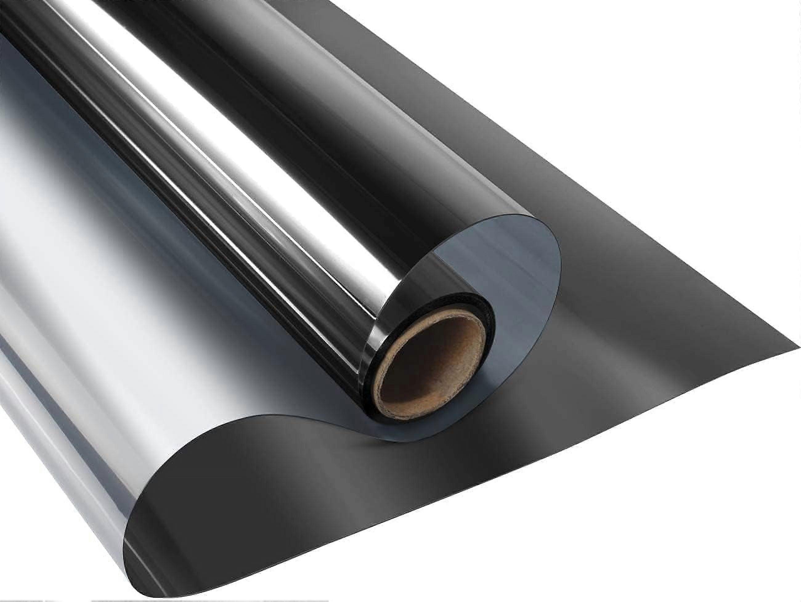 23.6"x78.7" One Way Window Film,Tinted Privacy Window Film,Static Window Tint for Automotive Home Office