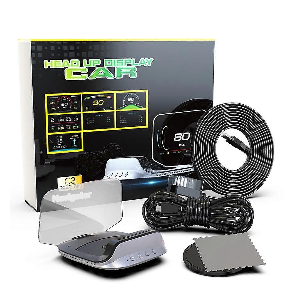 Typ A C3 OBD HUD Auto Projektor GPS Navigation Tachometer Head Up Display Auto Elektronisch