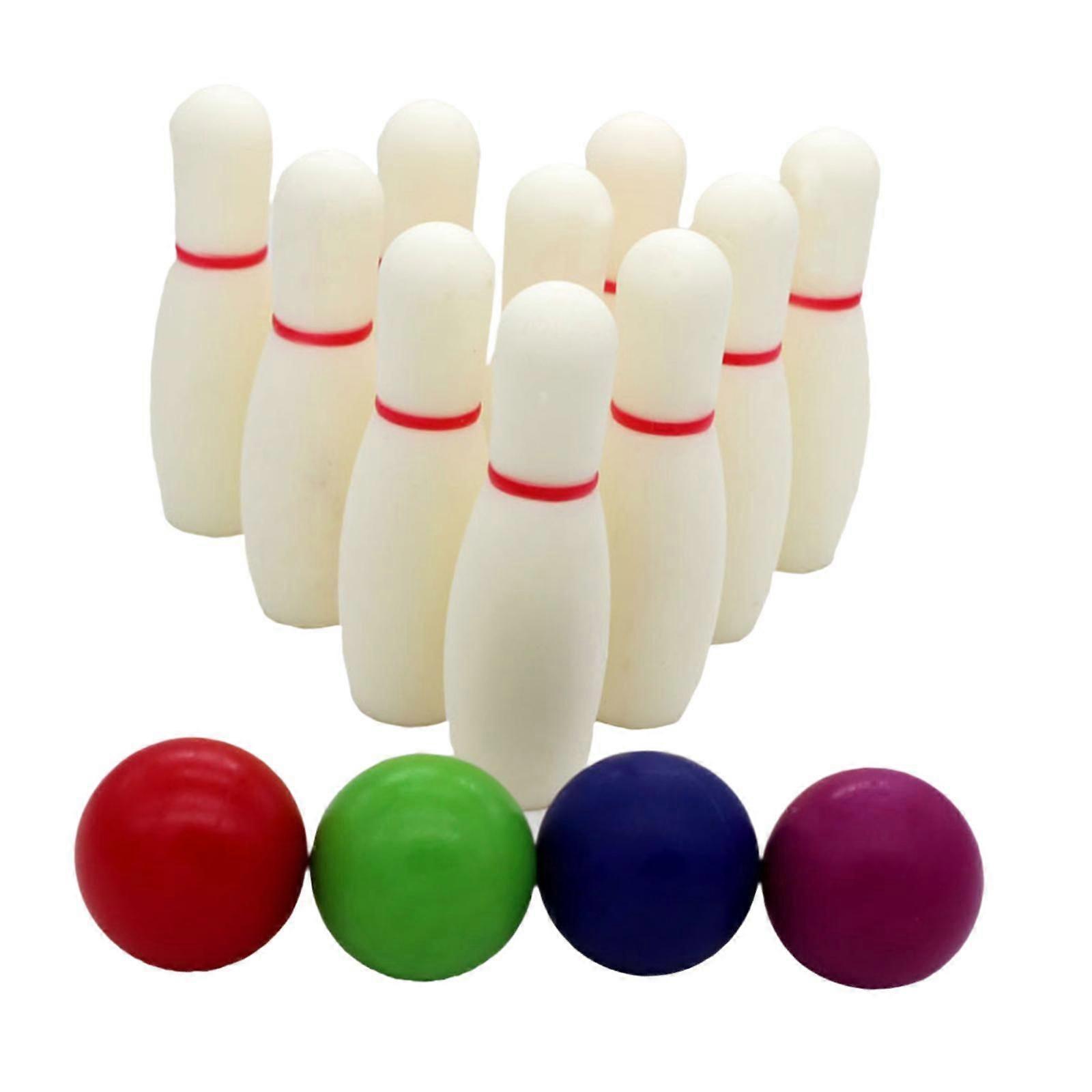 Children Bowling Set Parent-child Interactive Game for Birthday Gift Toddler