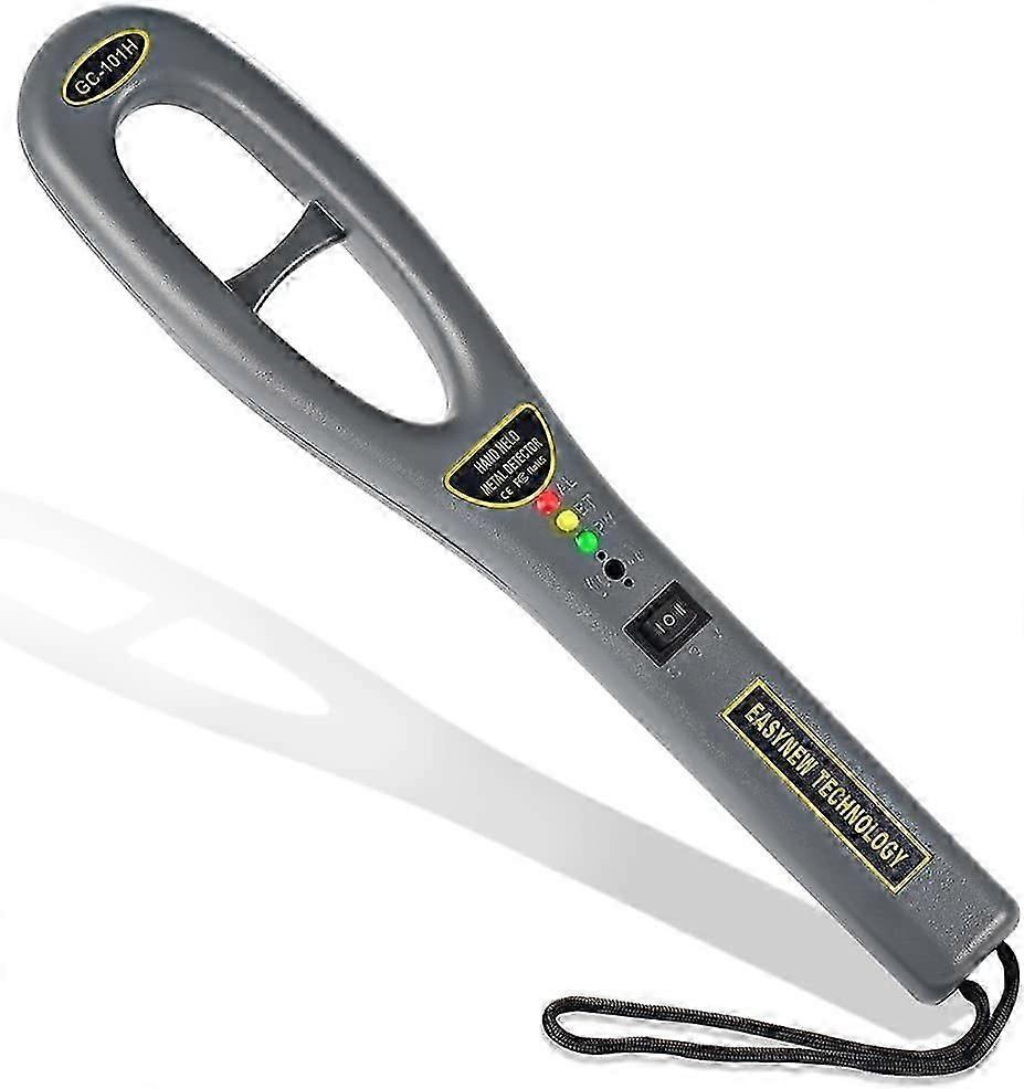 Metal Detector, Hand-Held Portable Metal Detector with High Sensitivity