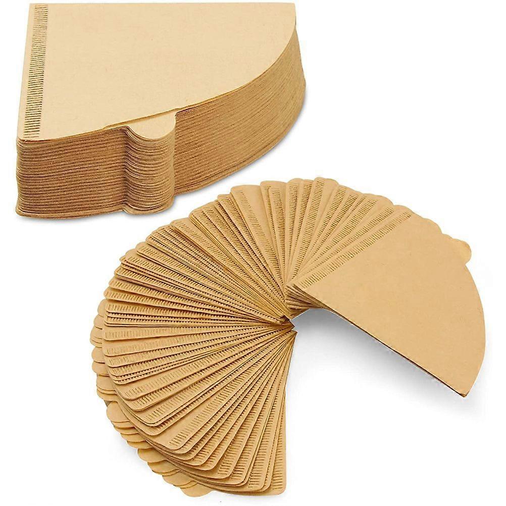 100 Pcs V60 Cone Coffee Filters Paper Coffee Filters #2 Cone Paper Natural Coffee Filters