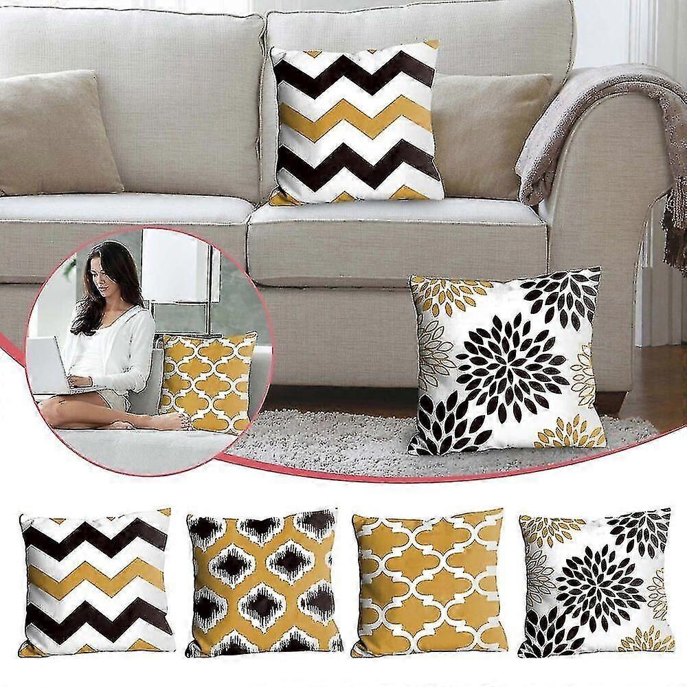 Lin Hug Pillowcar Box Santa Oreiller Manche Canapé Coussin Coussin Canapé Canapé