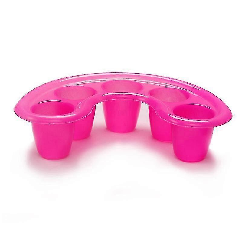 Jinyi Soak Bowl, Hand Finrtip Soaker, Soak Remover Tool(4pcs, Red)