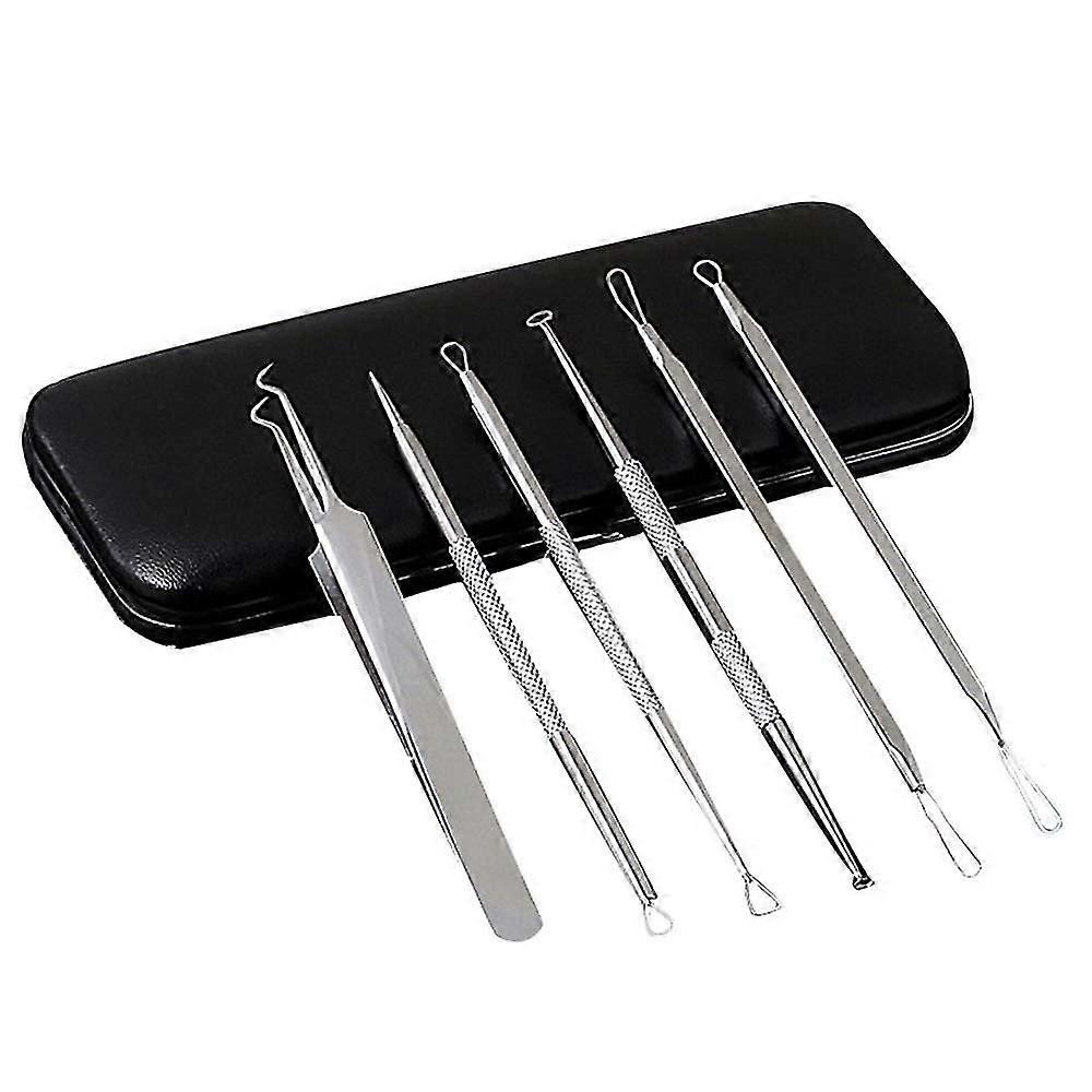 Professional Surgical Blackhead Remover Tools, Blemish And Splinter Acne Pimple Removal Kit, Come Done Extractor Tool For Whitehead, Pimples - Beauty