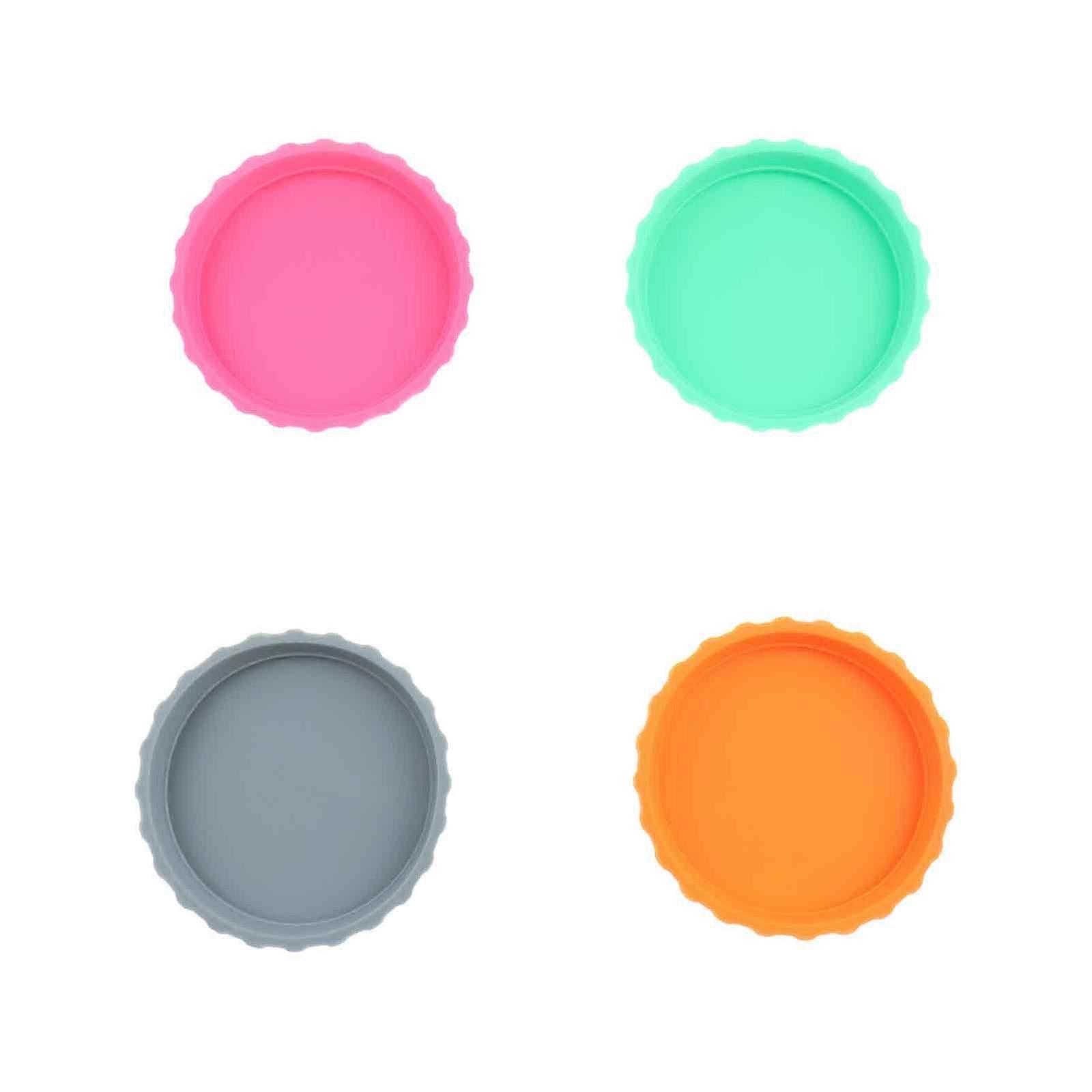 4pcs beverage can lids - four-color