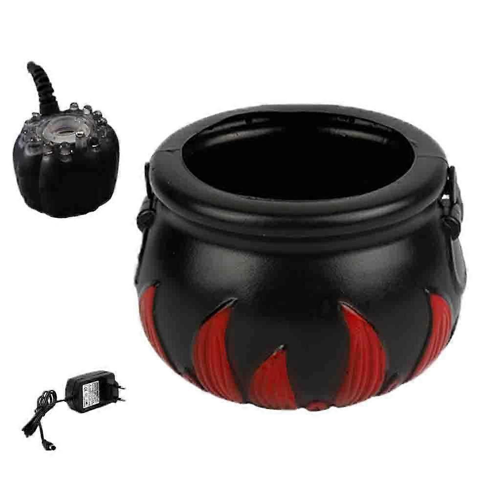 Mist Maker LED Halloween witch barrel smoke machine atomizing head pumpkin fog Maker scene layout