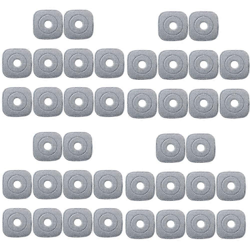 40Pcs Floors Mop Cloth Pads for Mop Squeeze Mop Automatic Separation Rotating Cleaning Floors Mop Pads Cloth