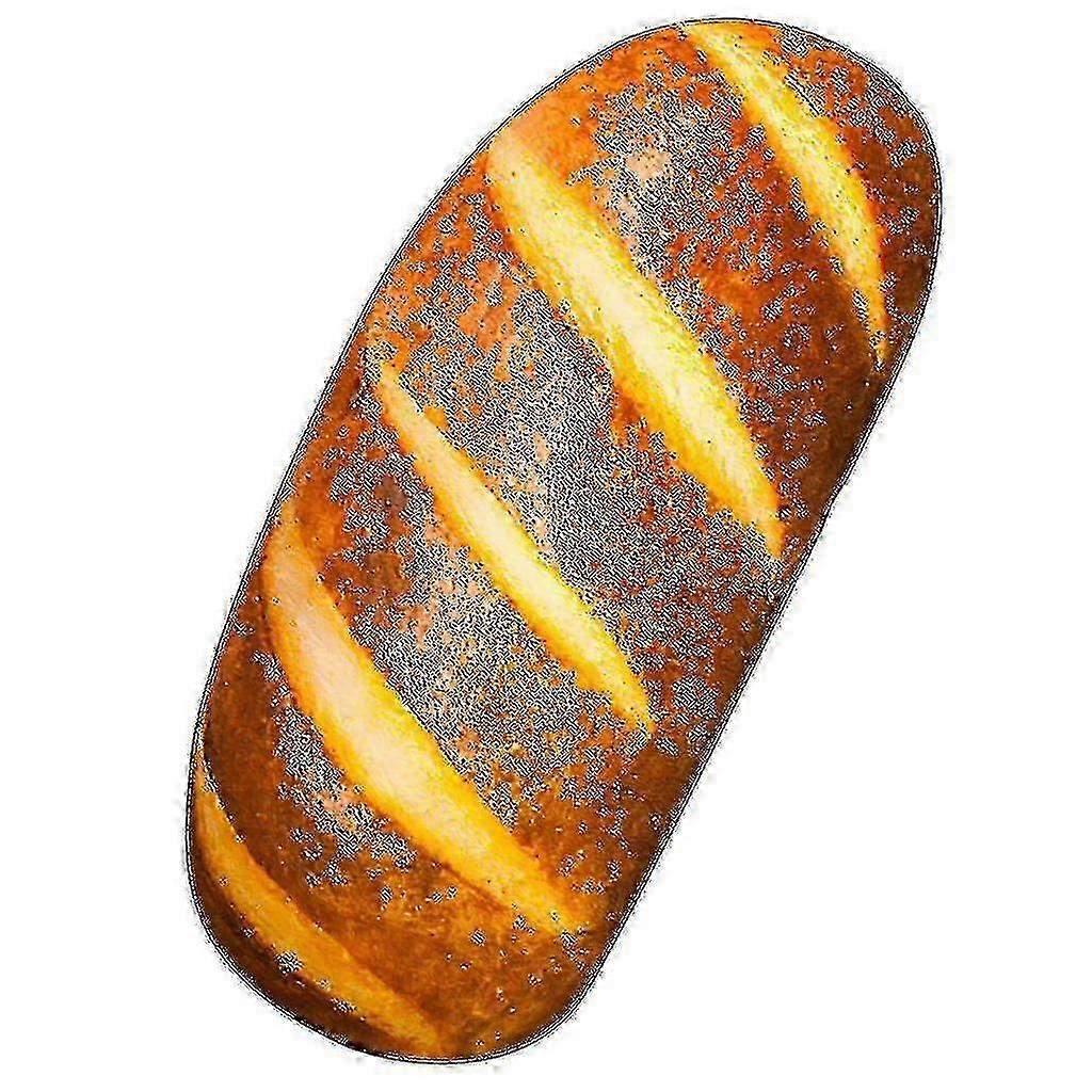 Loaf Pillow Bread Pillow Simulation Bread Shape Pillow Soft Lumbar Back Cushion Plush Stuffed To