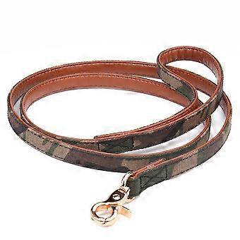 Camouflage Style Tie Collar For Pets Cat Dog Accessories Collars Neck Decoration(green + rope)