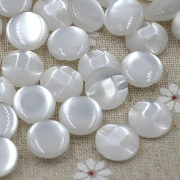 50pcs 12.5mm Resin Shirt Buttons Pearl Buttons Sewing Accessories DIY Crafts