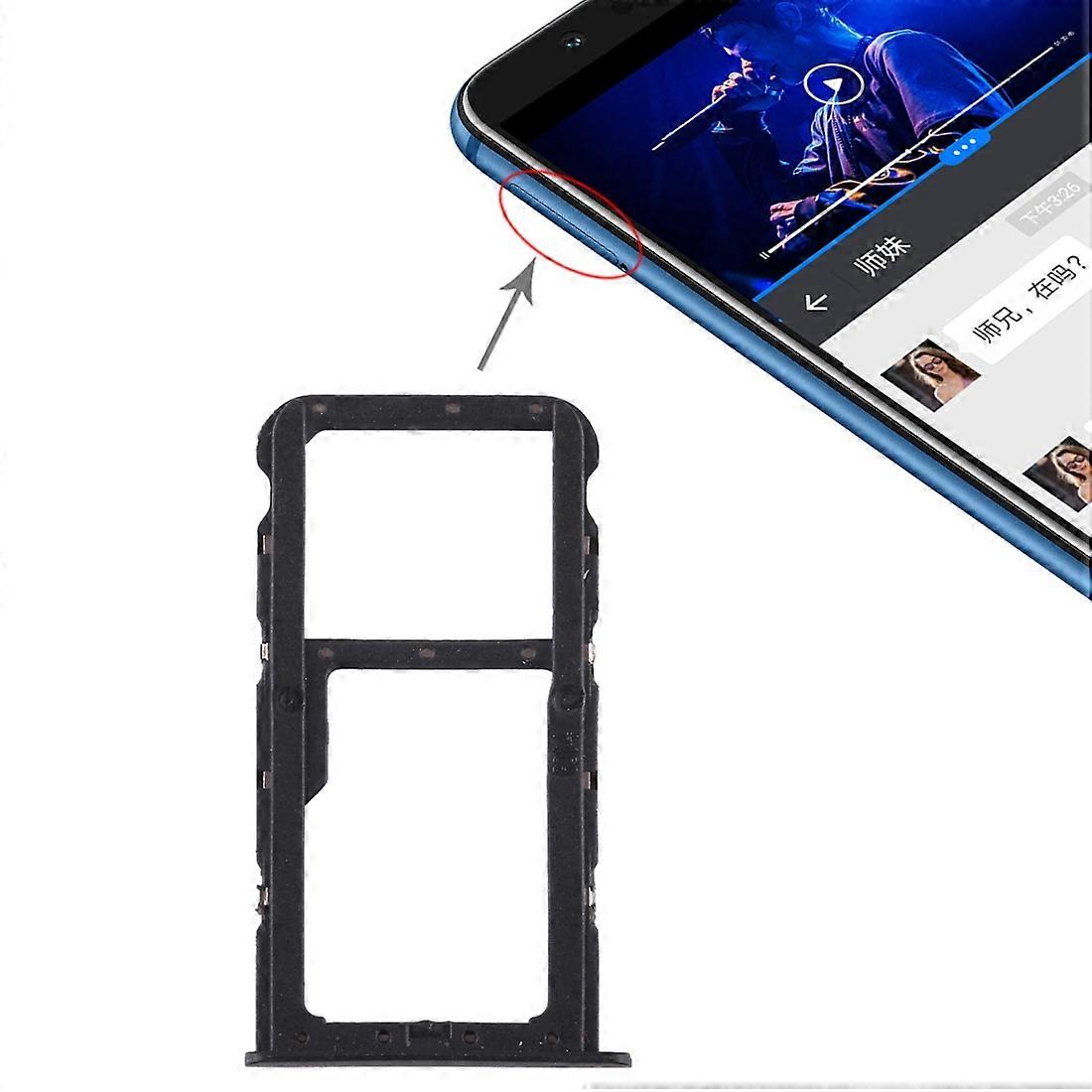 (New arrival) SIM Card Tray + SIM Card Tray / Micro SD Card Tray for Huawei Honor Play 7X