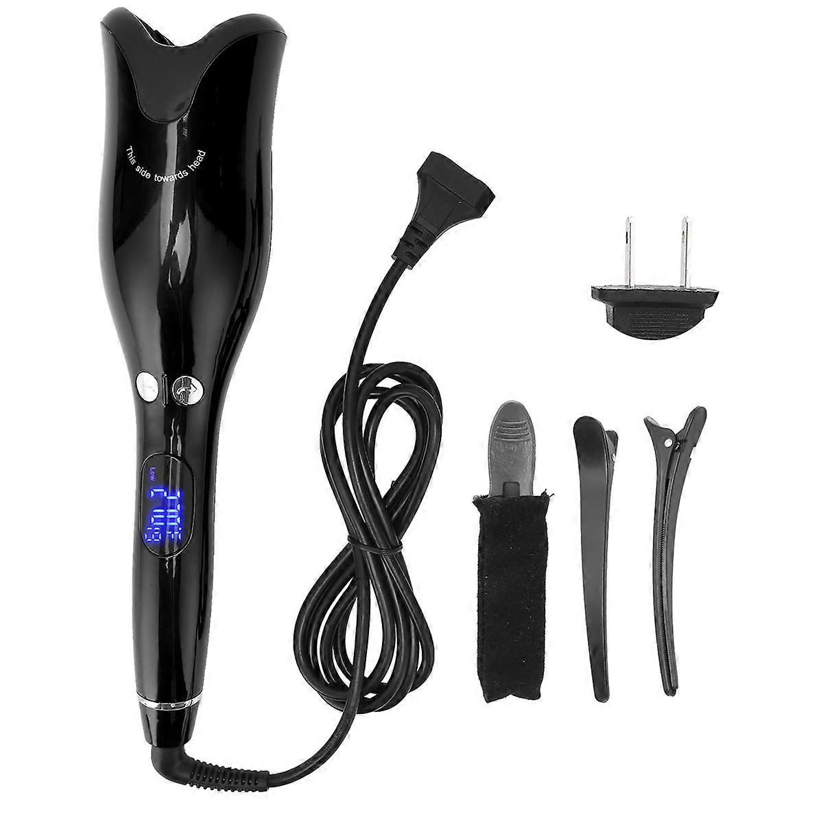 Automatic Hair Curler with Adjustable Temperature (110-240V, EU Plug)