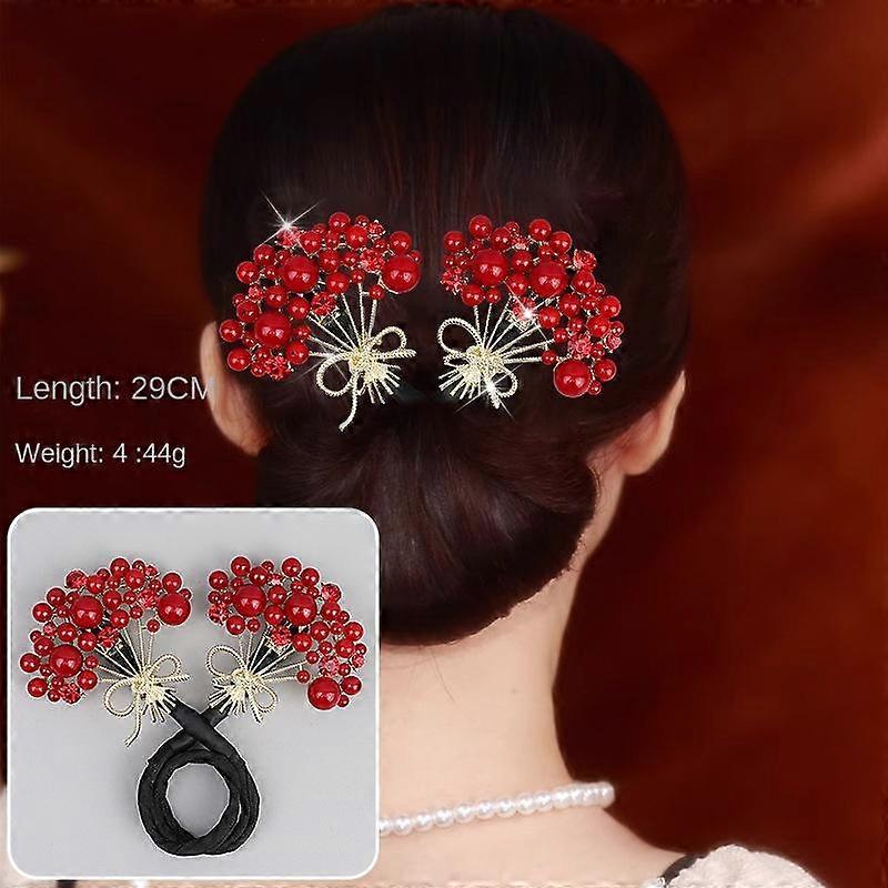 Red Meat balls in clear soup Hair Clip
