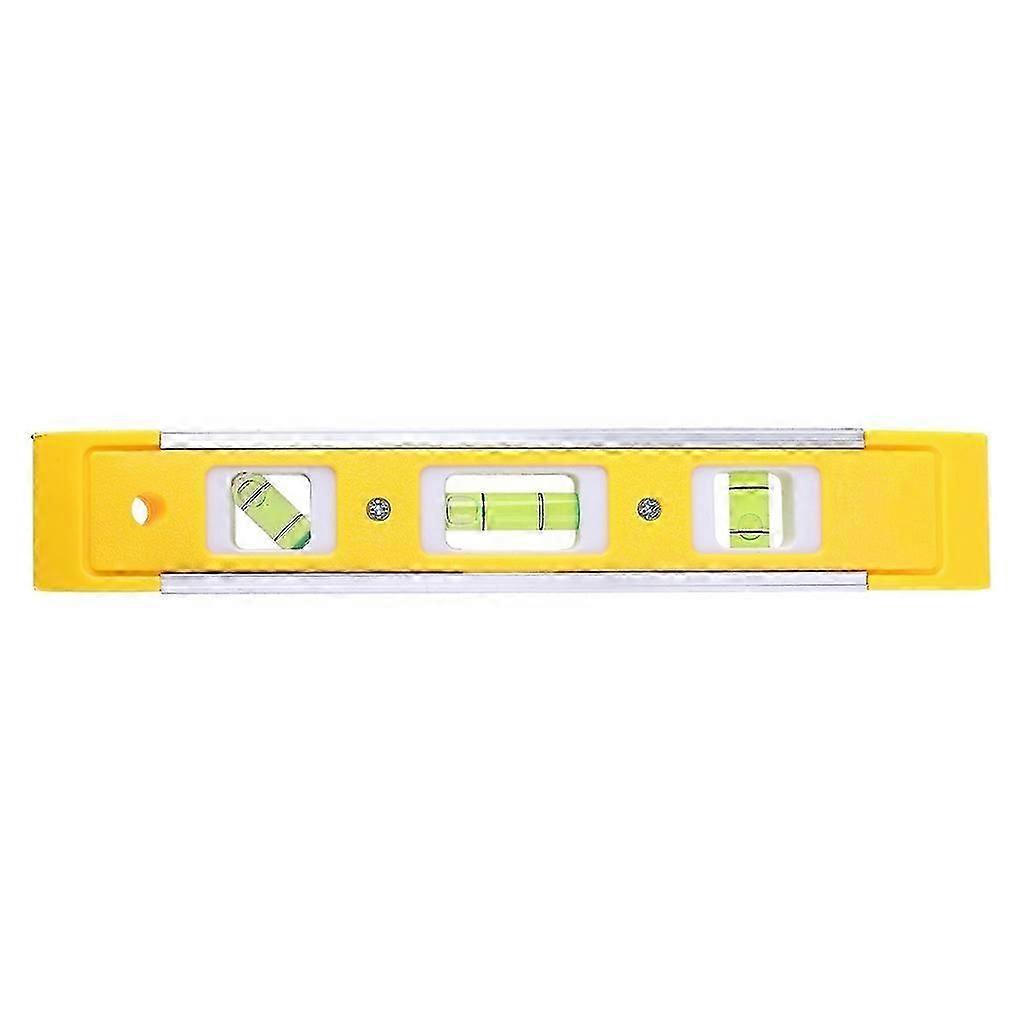 9" 3 Vials Torpedo Level Magnetic Orange High Accuracy for Carpenter Contractor