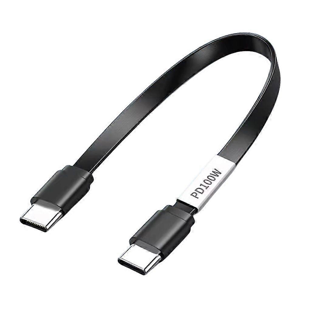 100W Quick Charging Type C to C Data Cable PD100W 480Mbps Fast Data Transfer