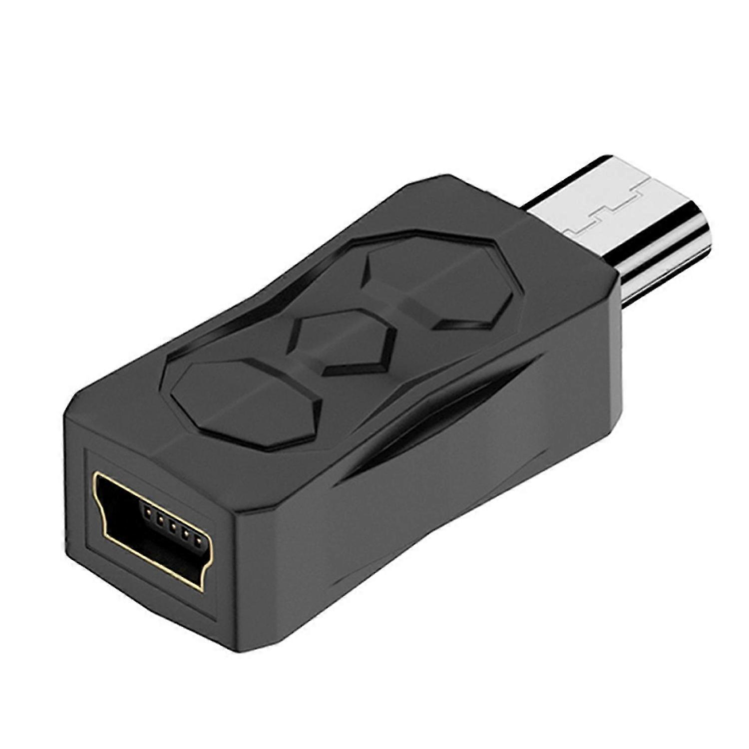 USB Adapter Micro to Mini Plug And Play 480Gbps High-speed Transmission Simple Structure USB Adapter