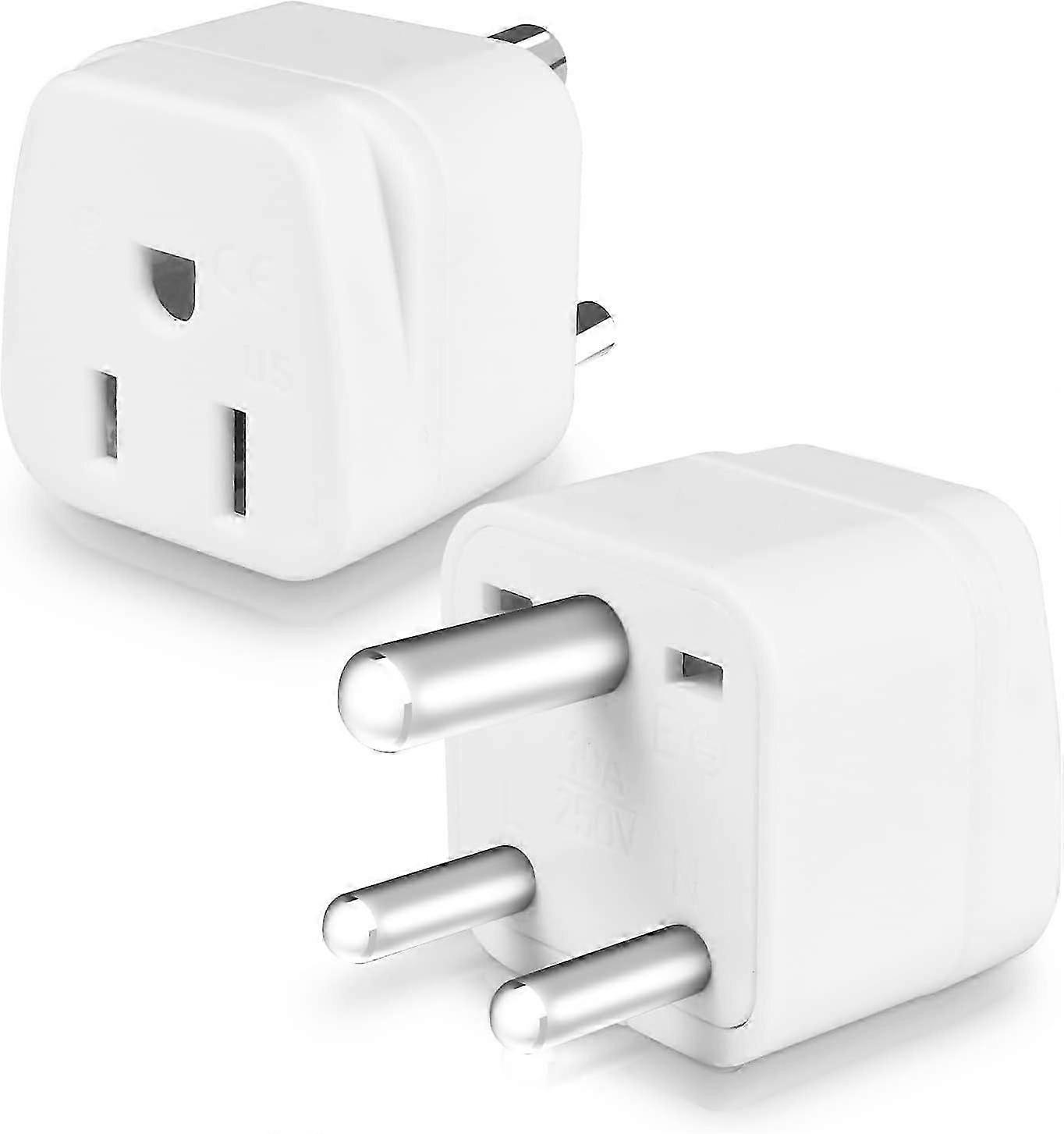 US to India Plug Adapter,Type D Plug Adapter India Power Adapte US to India,
