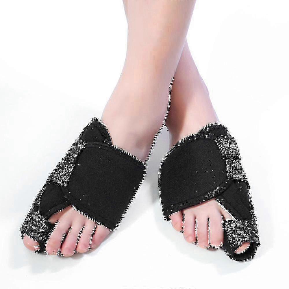 Jubee 2pcs Big Toe Bunion Fabric Splint Protector Hallux Valgus Corrector St