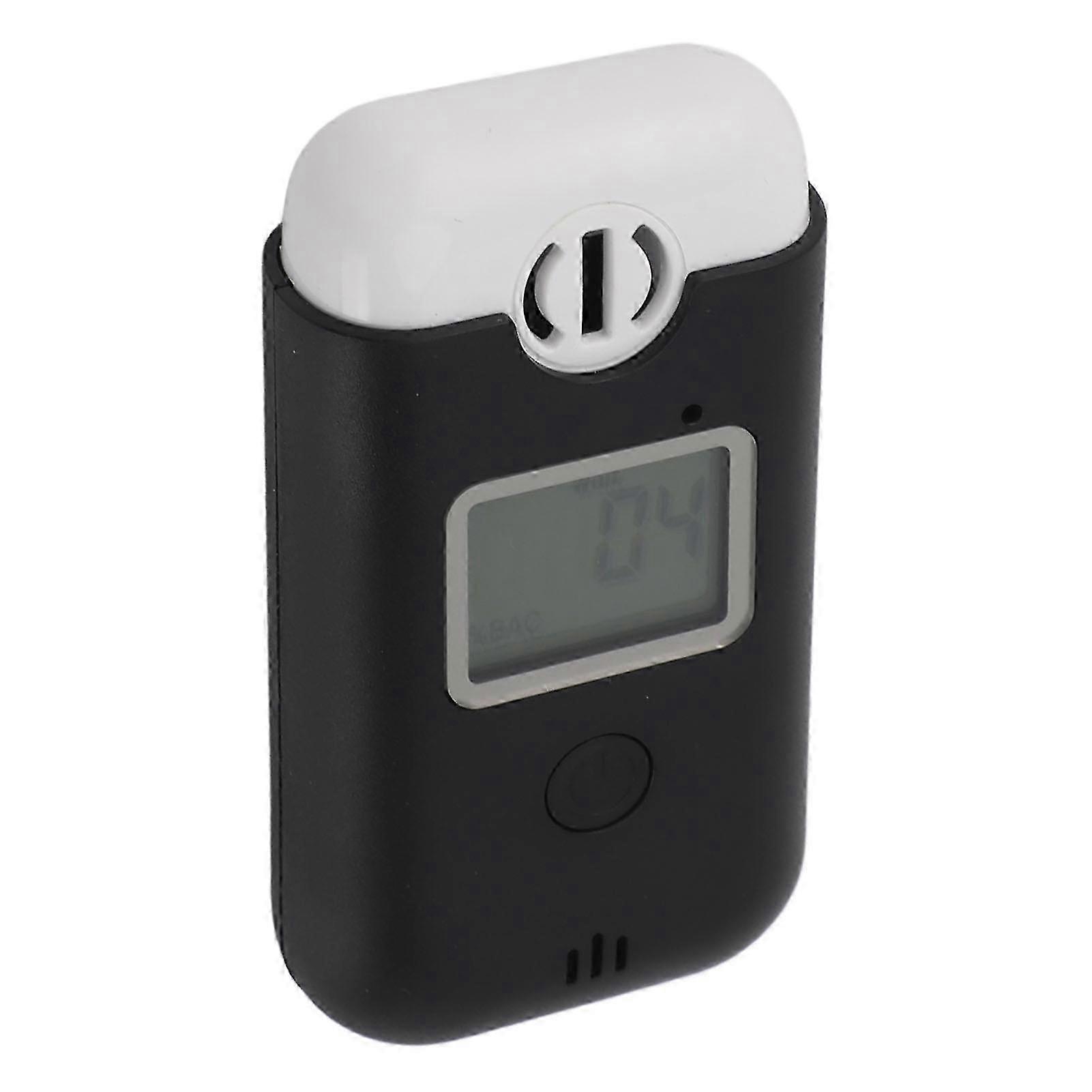Portable Breath Alcohol Tester with High Accuracy & LCD Display for Home/Party Use