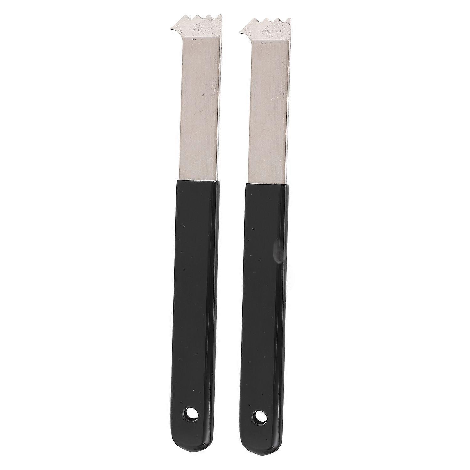 Paver Removal Tool with Micro Tooth Groove Scraper Comfortable Grip Paver Extractor Puller Sunken Br