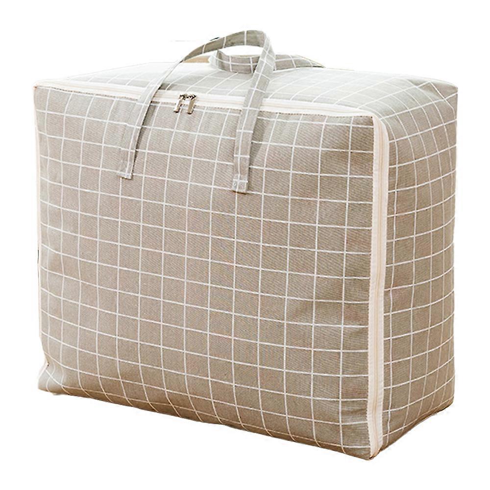 Bedding Storage Bag for Comforters, Clothes, Blankets, Space Saving Organizer, 600D Oxford Fabric, Washable, Zipper Design for Easy Access, Ideal