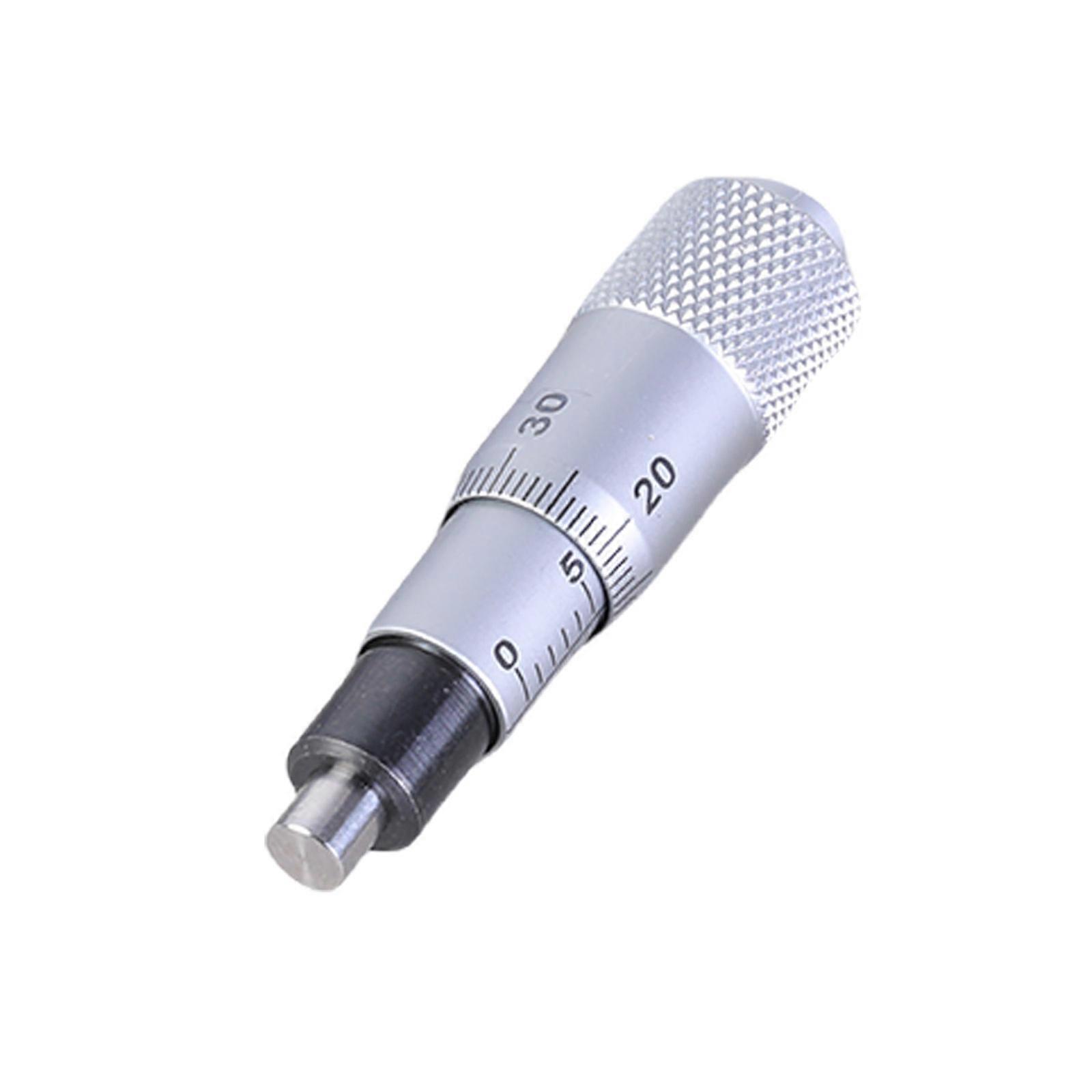 Micrometer Head Measurement Tool High Precisions Micrometer Head Workshop Measurement Instrument 0 to 6.5 Micrometer Head