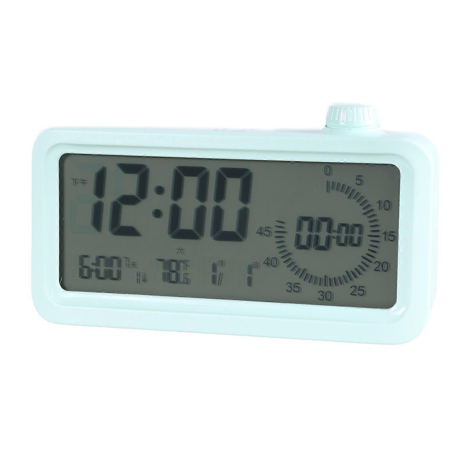 Time Management Digital Clock With 60Minute Countdown, 3 Brightness Level, Suitable For Focused Learning Efficient Work  Green