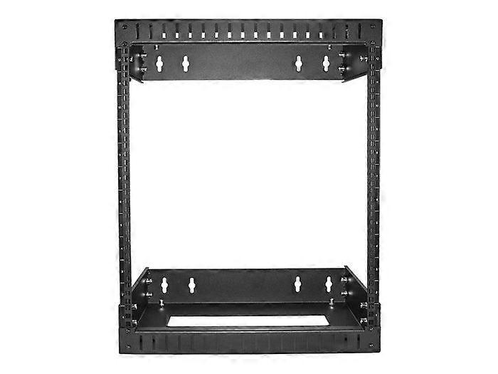 12U Wall-Mount Server Rack - STARTECH - Open Frame Network Cabinet - Steel - 90 kg - Adjustable Depth