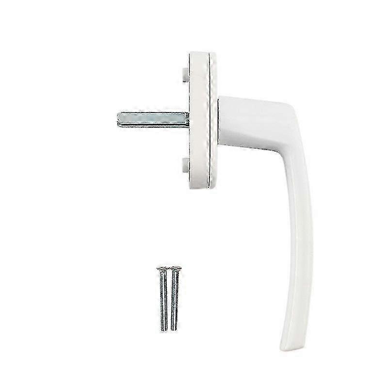 2ピースホワイトアルミニウムウィンドウハンドル、頑丈な構造、標準窓およびバルコニードア用(bejoey)