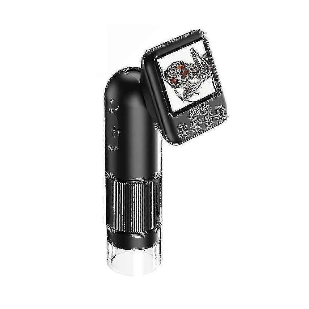 2 Pixel Portable Handheld Digital Microscope 1224x Magnificat Indoor Outdoor Microscope Photo Video