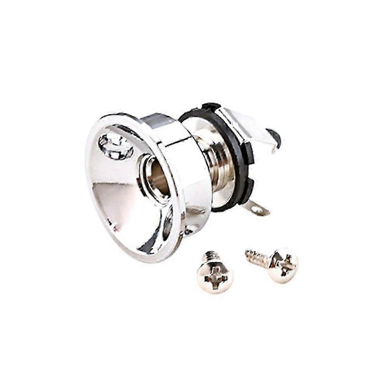 6.35mm 1/4inch Guitar Jack Stereo Output Socket for Electric Guitar Parts