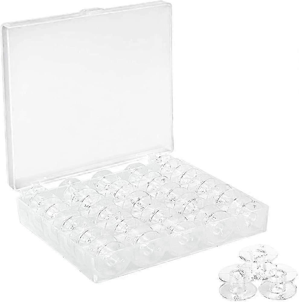 Sewing Machine Bobbins Clear Bobbins Sewing Machine Bobbins with Storage Box