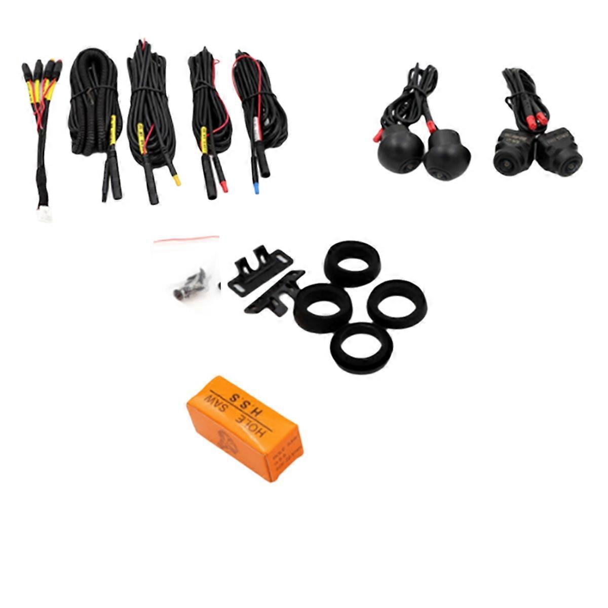 Car Surround View Camera AHD1080P Camera Right+Left+Front+ Rear