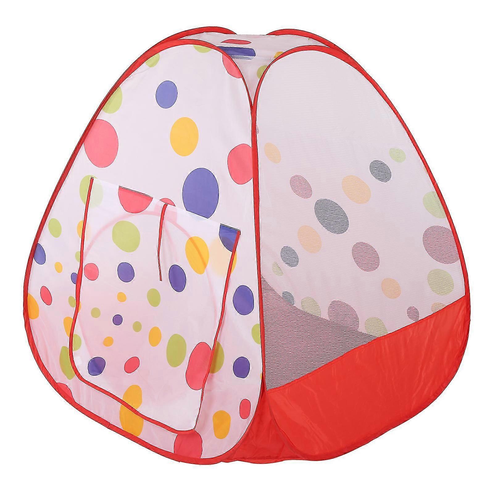 Barntält Hus Flicka Pojke Krypande Tält Hopfällbar Lektält Leksak för småbarn Leksak