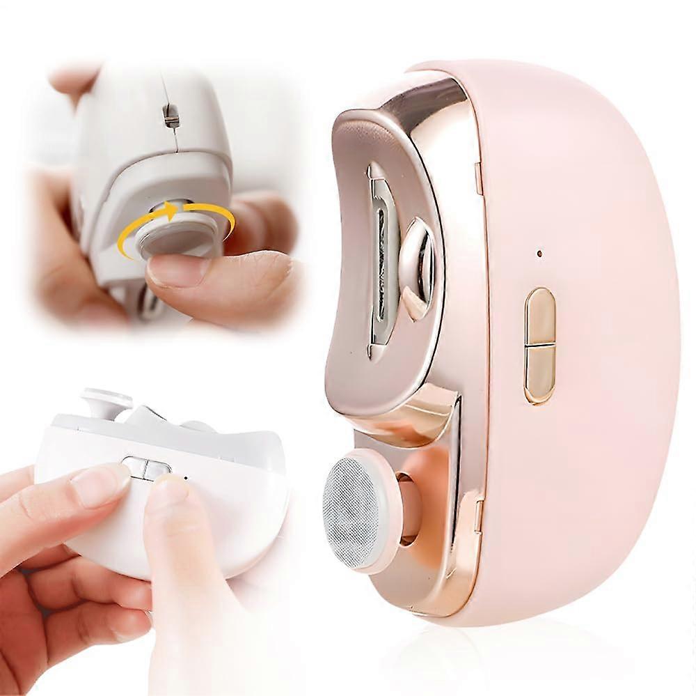 Electric Nail Scissors, Automatic Nail Corrector and Grinder, Ergonomic Design for Safe and Precise Use