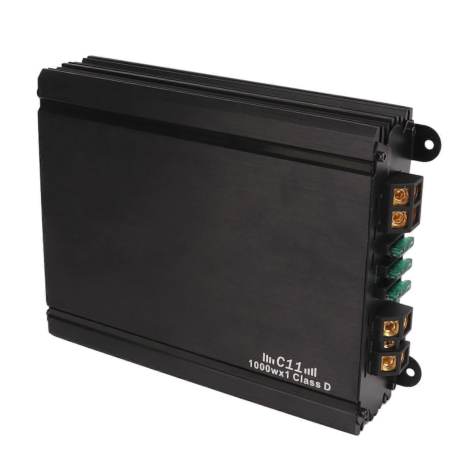 Για 1ch ακουστικός ενισχυτής αυτοκινήτου 1000w υψηλής ευαισθησίας κατηγορίας Δ καθολικός ενισχυτής ήχου για