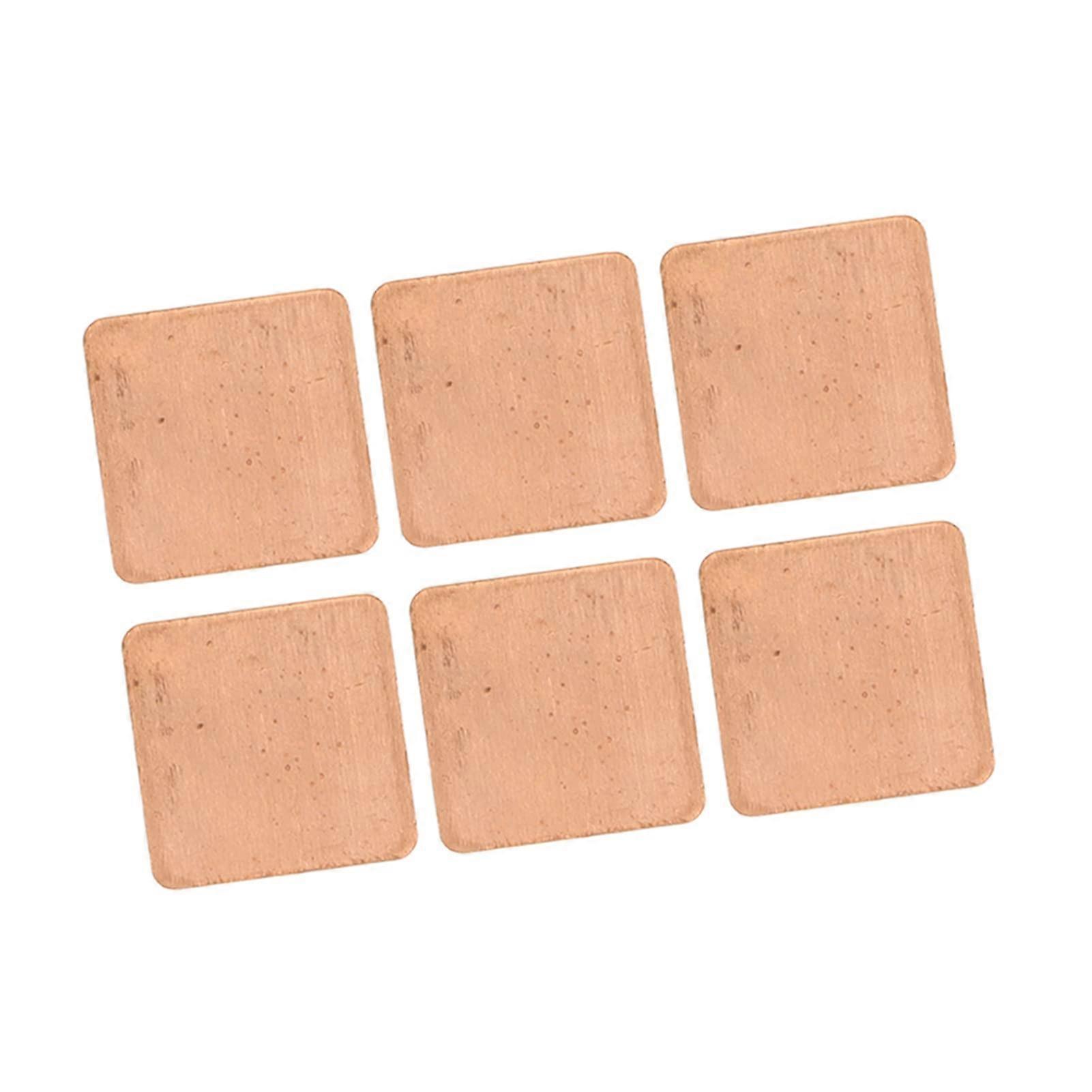 Copper Thermal Pad High Thermal Conductivity Heat Dissipation Pad For Desktop And Laptop IC Chips CPU And GPU