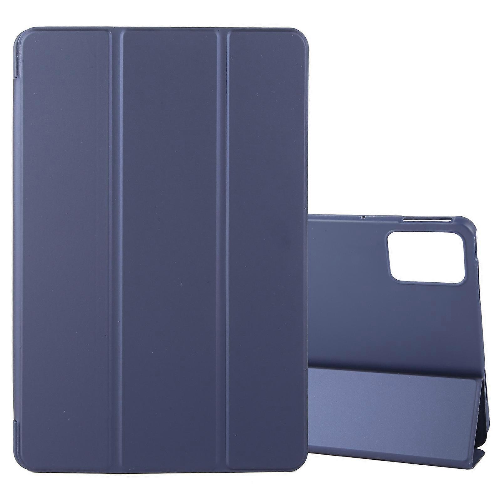 Tri-fold Silicone Leather Tablet Case